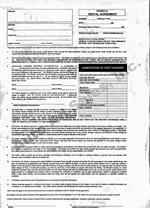 Vehicle Rental  Agreement