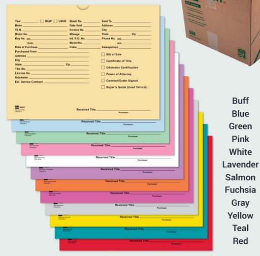 Deal Jackets-File Folder / Accounts Payable Jackets DSA546