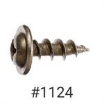 License Plate Screw 10 x 5/8" Pan #1224