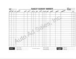 Dailey Showroom Guest Sheet Pad