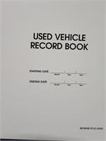 Massachusetts Used Vehicle Record Book